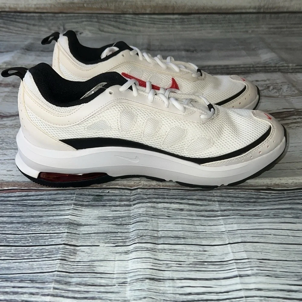 Men’s Nike Air Max AP White/Black University Red Sneakers (CU4826-101 )Size 9